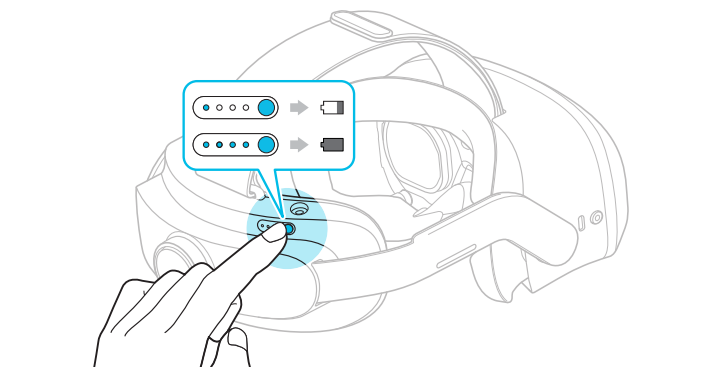 Power button location