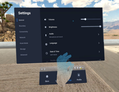 Scrolling in the UI